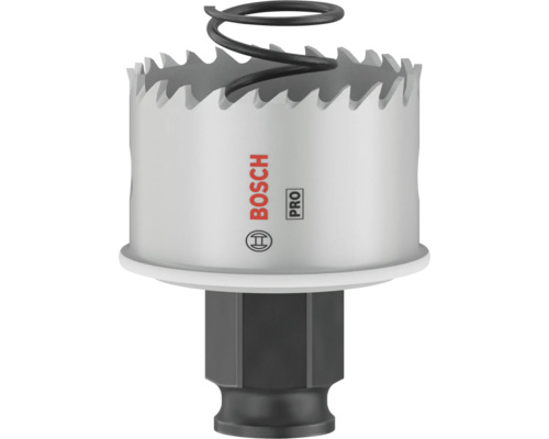 Lochsäge mit Feder und Sechskantschaft