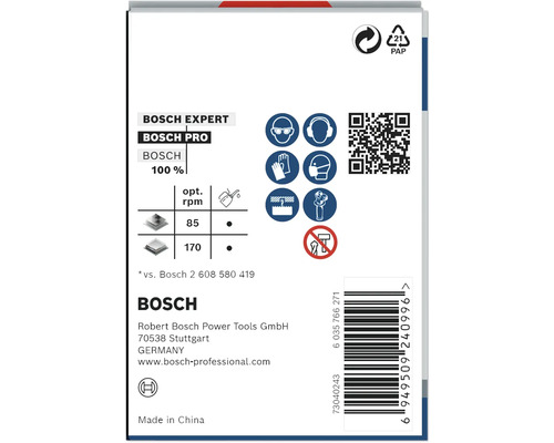 Bosch Expert Produktinformationen und Sicherheitshinweise