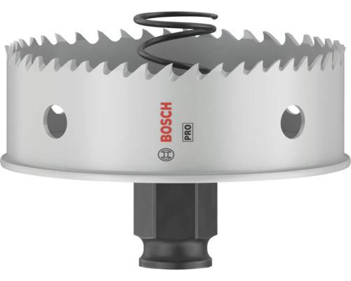 Lochsäge mit Auswerferfeder und Bosch Logo
