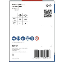 Bosch Expert Bosch Pro Verpackungsaufdruck mit Produkteigenschaften, Sicherheitsvorkehrungen, Barcode und Recyclinghinweis