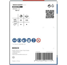 Informationen zu Bosch Expert und Bosch Pro, Papierverpackung, QR-Code, Sicherheitsvorkehrungen, Barcode und Herstellerinformationen