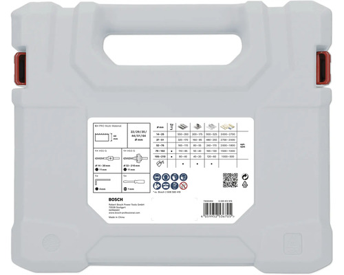 Bosch Werkzeugkoffer mit Bohrern und Bits