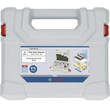 Bosch Pro Multi Material Elektriker Set mit zwölf Teilen