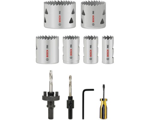 Bosch Pro Lochsägenset mit Adaptern und Zubehör