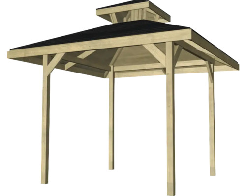 Holzpavillon für den Garten