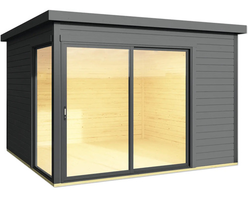 Gartenhaus mit Schiebetür