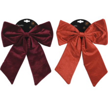 Dekorationsschleifen aus Samt in zwei Farben