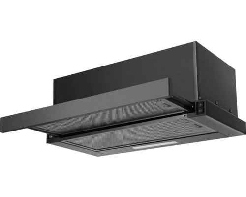 Flachschirmhaube Amica FH 664 634 S BxT 60 x 30 cm schwarz
