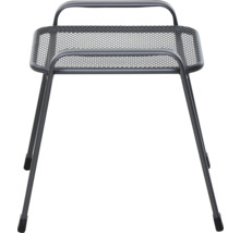 Hocker Siena Garden 52 x 53 x 47 cm Stahl anthrazit