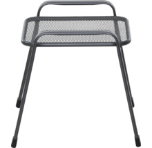 Hocker Siena Garden 52 x 53 x 47 cm Stahl anthrazit