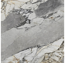 Nahaufnahme einer Fliese mit Marmorstruktur