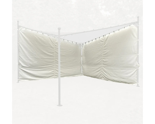 Pavillon Seitenteil als Windschutz und Sichtschutz