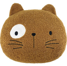 Dekokissen Katze mit Gesicht