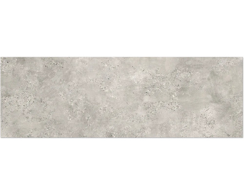 Steingut Wandfliese Fond Pearl 40 cm x 120 cm x 1,1 cm matt tiefenstruktur rektifiziert Graue Steinzeugfliese mit matter Oberfläche