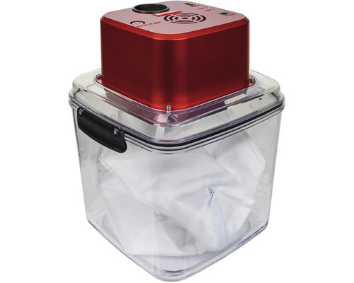 Pflanzenextraktionsgerät mit Behälter