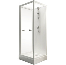 Komplettdusche SCHULTE Juist II 80 x 80 x 210 cm alpinweiß