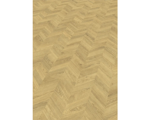 Helle Holzoptik im Fischgrätmuster für Bodenbeläge.