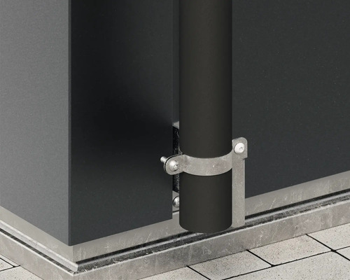 Schlauchset Hörmann EcoStar Euroline 180 cm schwarz