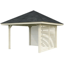 Holzpavillon mit Dach