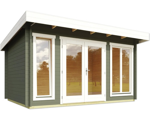 Gartenhaus mit Doppeltür und Fenstern