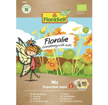 Kapuzinerkresse Rank-Mix Floraself Floralie & Flo Samenfestes Saatgut Blumensamen