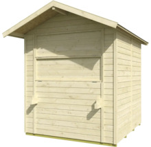 Marktstand weka Mori 4 inkl. Fußboden 195 x 225 cm natur