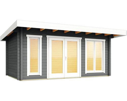 Gartenhaus mit Doppeltür und Fenstern