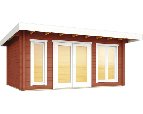 Gartenhaus mit Doppeltür und Fenstern