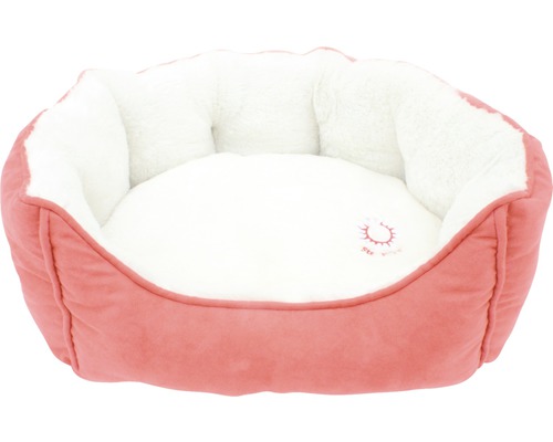 Hundebett ThermoSwitch Andros L 90 x 70 cm koralle/creme