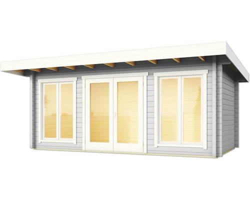 Gartenhaus mit Fenstern und Doppeltür