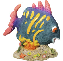 Aquariumdekoration ORBIT Fisch blau, 10 cm