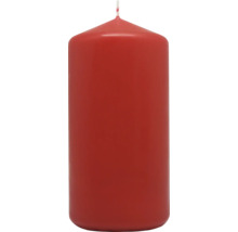 Rote Stumpenkerze