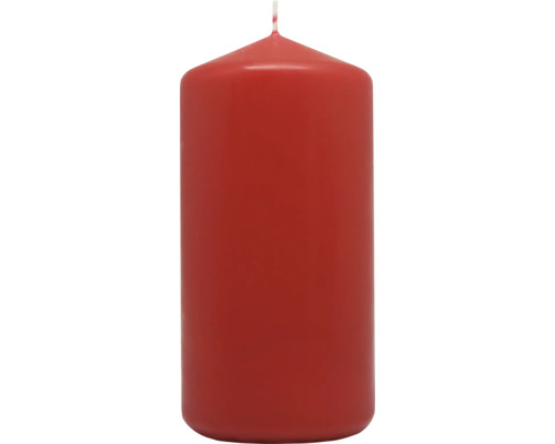 Rote Stumpenkerze