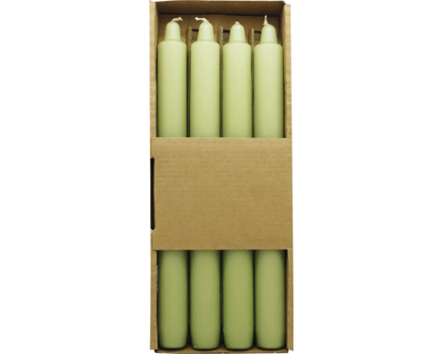 Verpackung mit acht Tafelkerzen