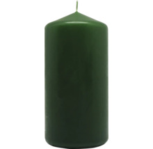Grüne Stumpenkerze