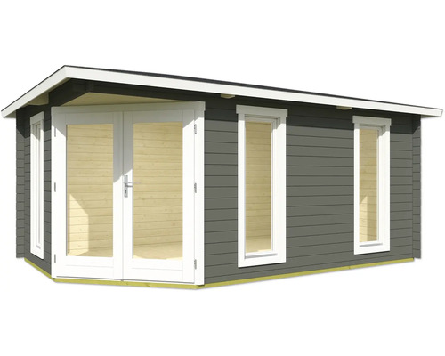 Gartenhaus mit Doppeltür und Fenstern