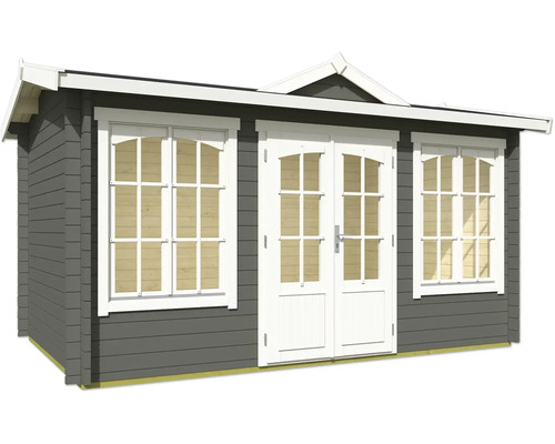 Gartenhaus mit Fenstern und Doppeltür