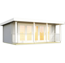 Gartenhaus mit Doppeltür und Veranda