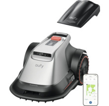 Eufy Robotrasenmäher mit Ladestation und Smartphone-App