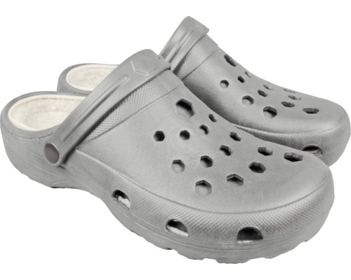 Keine Schutzklasse Clogs grau Gr. 39