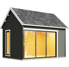 Gartenhaus mit Schiebetür und Fenster