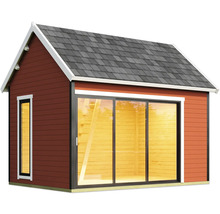 Gartenhaus mit Schiebetür und Fenster