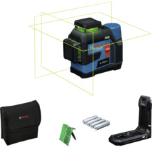Bosch Professional GLL 12V-100 G Kreuzlinienlaser mit Zubehör
