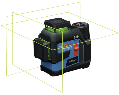 Bosch Professional Linienlaser mit grünen Laserlinien