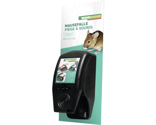 Windhager Mausefalle mit Monitoringfunktion auf Verpackung