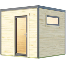 Gartenhaus mit Tür und Fenster