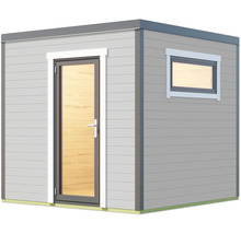 Gartenhaus mit Tür und Fenster