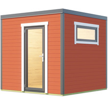 Gartenhaus mit Tür und Fenster