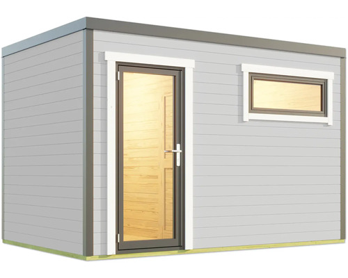 Gartenhaus mit Tür und Fenster