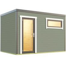 Gartenhaus mit Tür und Fenster